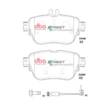 Brake Pads Street Performance | Rear Axle