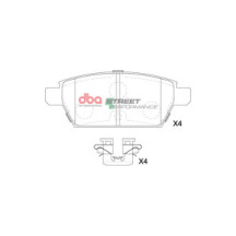 Brake Pads Street Performance | Rear Axle