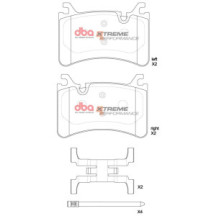 Brake Pads Xtreme Performance | Rear Axle