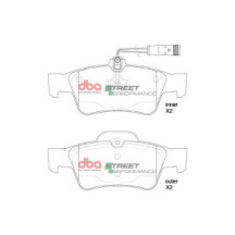 Brake Pads Street Performance | Rear Axle