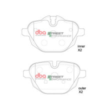 Brake Pads Street Performance | Rear Axle