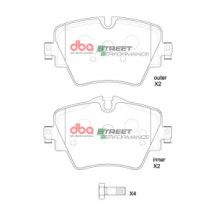 Brake Pads Street Performance | Front Axle