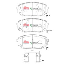 Brake Pads Street Performance | Front Axle