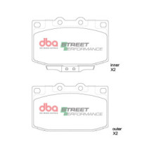 Brake Pads Street Performance | Front Axle