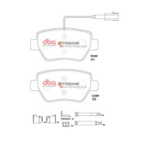 Brake Pads Xtreme Performance | Rear Axle