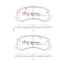 Brake Pads Street Performance | Front Axle