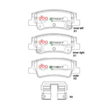 Brake Pads Street Performance | Rear Axle