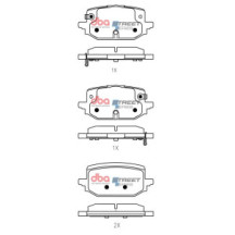 Brake Pads Street Performance | Rear Axle