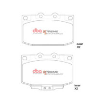 Brake Pads Xtreme Performance | Front Axle