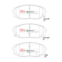 Brake Pads Street Performance | Front Axle