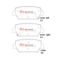 Brake Pads Xtreme Performance | Rear Axle