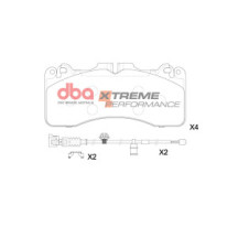Brake Pads Xtreme Performance | Front Axle