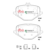 Brake Pads Street Performance | Rear Axle
