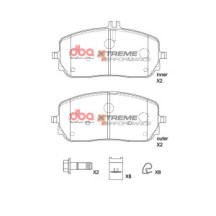 Brake Pads Xtreme Performance | Front Axle