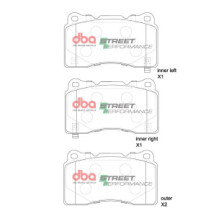 Brake Pads Street Performance | Front Axle