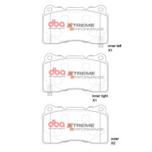 Brake Pads Xtreme Performance | Front Axle