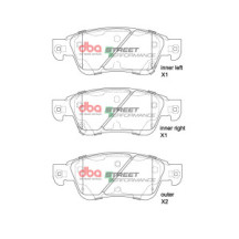 Brake Pads Street Performance | Front Axle
