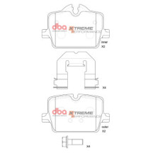 Brake Pads Xtreme Performance | Rear Axle