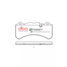 Brake Pads Street Performance Suitable to DBABU3000