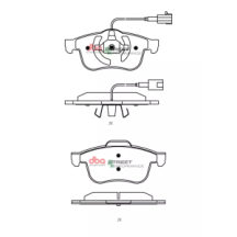 Brake Pads Street Performance | Front Axle