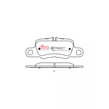 Brake Pads Street Performance | Rear Axle