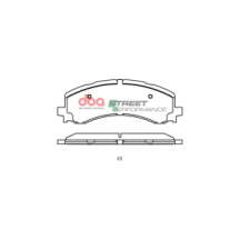 Brake Pads Street Performance | Front Axle