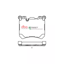 Brake Pads Street Performance | Front Axle