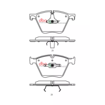 Brake Pads Street Performance | Front Axle