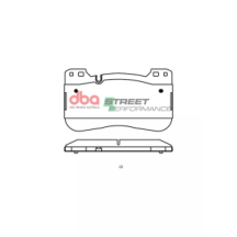 Brake Pads Street Performance | Front Axle