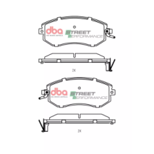 Brake Pads Street Performance | Front Axle