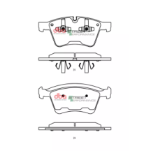 Brake Pads Street Performance | Front Axle