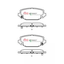 Brake Pads Street Performance | Rear Axle