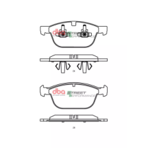 Brake Pads Street Performance | Front Axle