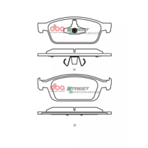 Brake Pads Street Performance | Front Axle