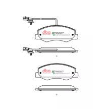 Brake Pads Street Performance | Rear Axle