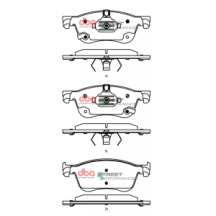 Brake Pads Street Performance | Front Axle
