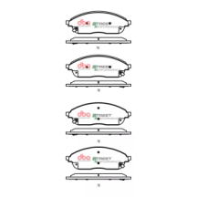 Brake Pads Street Performance | Front Axle