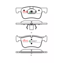 Brake Pads Street Performance | Front Axle