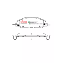 Brake Pads Street Performance | Front Axle