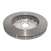 5000 series - Crossed Drilled & Dimpled Silver Hat