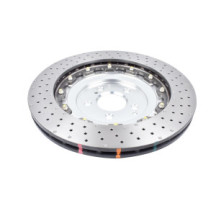 5000 series - Crossed Drilled & Dimpled Silver Hat