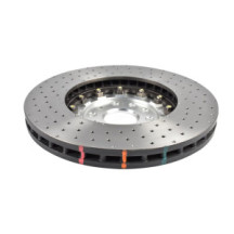 5000 series - Crossed Drilled & Dimpled Silver Hat