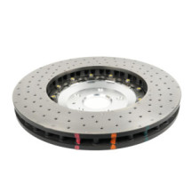 5000 series - Crossed Drilled & Dimpled Silver Hat