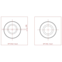 FR LWR CTR ARM RR KT (80 duro/ShA)