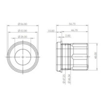 FLCA INNER REAR BUSH KIT (80 duro/ShA)