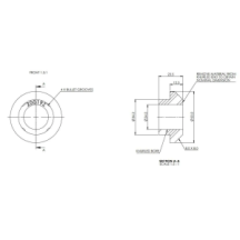 Rear Lower Control Arm Bushing (80 duro/ShA)