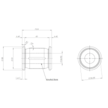 Rr Trailing Arm Bush Kit (80 duro/ShA)