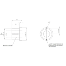 SPRING EYE FR BUSH KIT (80 duro/ShA)