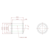 RR UPPER CTRL ARM INNER BUSH KIT (80 duro/ShA)