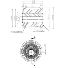 Control Arm Upper-Inner Bush Kit -  Offset (80 duro/ShA)
